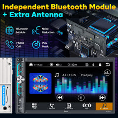 Wireless Car Stereo with CarPlay & Android Auto
